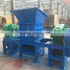 Model 600 Double Shaft Shredder for Watse Tyre Recycling thumbnail-1