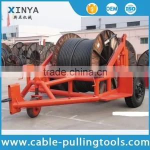 High Quality Multifunction Cable Drum Trailer,Cable Reel Trailer thumbnail-1