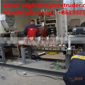 Jinan Eagle Food Extruder Processing Machinery for Snack Pellet, Puffs, Corn Flakes, and Pasta, Pet Chews, Fish Feed, Dog Food thumbnail-4