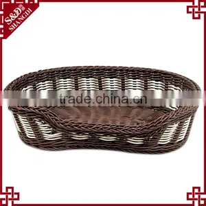 2016 Cheap Pet Accessory Custom Size Wicker Hand Made Pet Basket thumbnail-2
