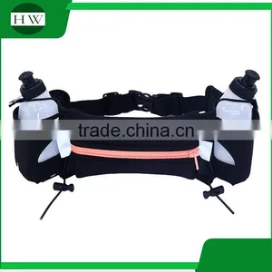 Custom Wholesale Logo Printed Reflective Waterproof Led Cell Mobile Phone Gym Sports Running Belt Waist Bag Pack With Bottle thumbnail-3