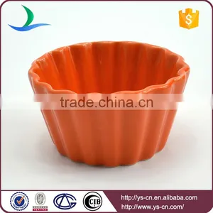 Custom Small Ceramic Colorful Microwave Cake Bowl Cake Mold thumbnail-5