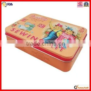 Rectangular Lovely Customed Card Game Tin Box thumbnail-2