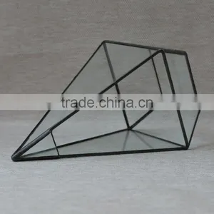 Indoor Decor Clear Plant Container Hanging Geometric Glass Terrarium thumbnail-3