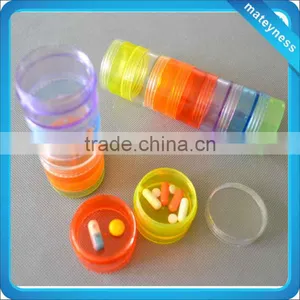 Weekly 7 Floors Colourful Pill Box thumbnail-1