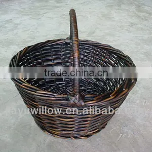 2016 Wholesale Artificial Willow Fruit Basket thumbnail-1