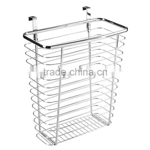 China Rectangle Metal Wire Hanging Towel Basket Over the Cabinet Basket thumbnail-1