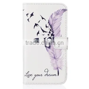 PU Leather Phone Cover IMD Phone Case for Sony Z5 / Mini thumbnail-1