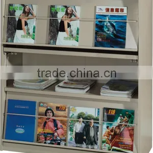 3-layer Periodical Cabinet Book Rack Newspaper Racks thumbnail-1