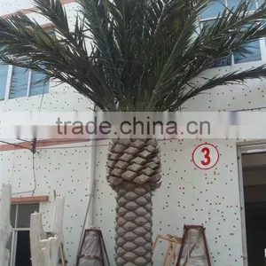 Home Garden Edging Decorative 5ft to 16ft Height Outdoor Artificial Green Plastic Palm Trees EDS06 0840 thumbnail-1