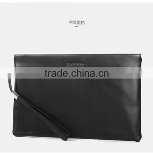 Genuine Leather Men's Wallet Clutch Bags Money Phone Bags For Men Purse thumbnail-3