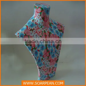 Elegant Hydrographics Necklace Mannequin for Jewelry Display Stand thumbnail-2