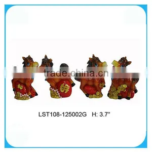 2014 Polyresin Decoration Horse for Russian New Year thumbnail-1