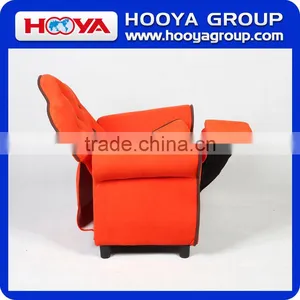 Kids Sofa- Black/orange/pink, Size:W63 D57 H77,material: Jacquard Lattice Velvet+sponge+crude Wood thumbnail-4