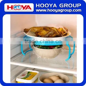 New Useful 4 in 1 Microwave Support Microwave Folding Tray Holder Round Plate Double Mat Layer thumbnail-6
