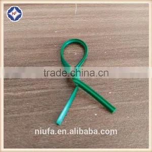 Plastic Green 4'' Twist Tie General Use thumbnail-6