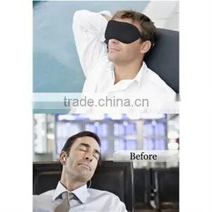 Travel Rest 3d Eye Blindfold Soft Eye Cover Protective Eyepatch for Sleeping thumbnail-6