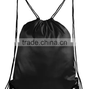 Basic Cinch Sack Drawstring Pack Tote Promotion Back Pack Party Bag thumbnail-2