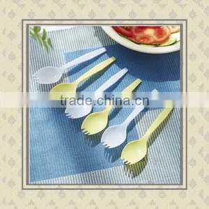 OEM Wholesale Cheap Food Grade PP Plastic Ice Cream Spoons Made in ShenZhen Professional Exporter Manufacturer thumbnail-1