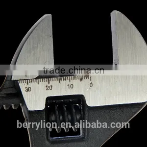 Berrylion 15"/375mm Adjustable Wrench Black Polished Adjustable Wrench thumbnail-6