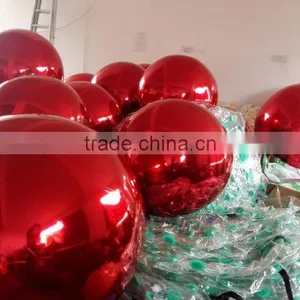 Hot Sale PVC Inflatable Crystal Ball Inflatable Silver Mirror Ball for Sale thumbnail-4