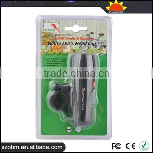 Trade Assurance Wholesale Bicycle Light 1W 45lm 3 Mode Bicycle Headlight Bike Led Light thumbnail-6