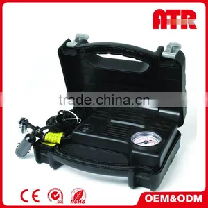 High Performance Portable Rechargeable 12V Car Mini Air Compressor Adapter thumbnail-1