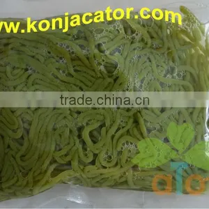 Wheat Free Instant Noodles, Gluten Free Konjac Shirataki Noodle for Spinach Flavor thumbnail-4