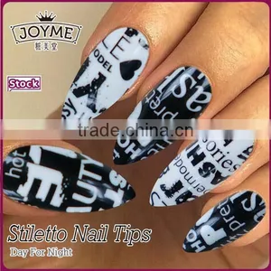 2016 New Product Wholesale Stiletto Nail Art Punk Style Nail Supplies Nail Tip thumbnail-1