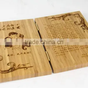 Handmade Loving Card From Natural Bamboo thumbnail-1