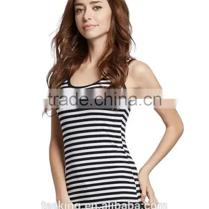 Fashion Women Stripe Tank Top thumbnail-2
