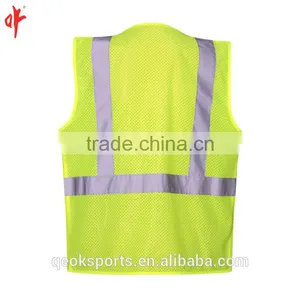 Fluorescent Yellow Environmental Protection Manufacturer Reflective Safety Clothing thumbnail-3
