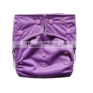 Waterproof !Solid Color PUL Baby Cloth Diaper thumbnail-1