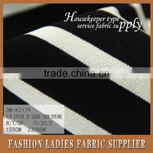 Y/D Stripe 3D Scuba Yarm Dyeing,wholesale for Used Clothing thumbnail-1