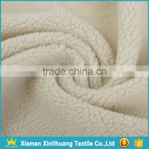 China Manufacturer Knitted 100% Polyester Sherpa Fabric for Sale thumbnail-2