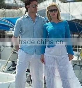 Ladies Long Sleeve Cotton Top thumbnail-1