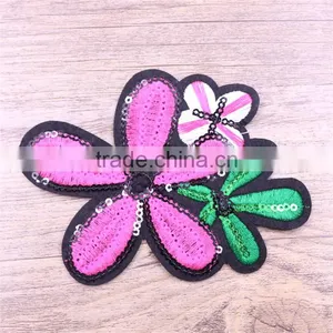 Different Colorful Flower Embroidery Patch for Different Style Garment thumbnail-2