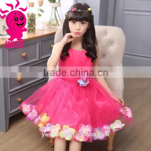 2016 New Wholesaler Princess Dresses Tutu Skirt With Petal thumbnail-3