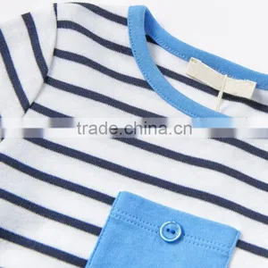 Stripe Baby Rompers Stripe Baby Rompers Cotton thumbnail-4