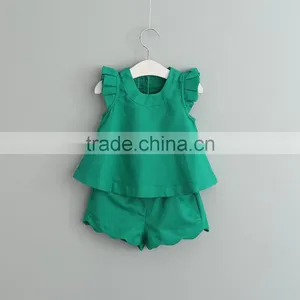 Casual Fashion Girls Purity Shorts Set thumbnail-1