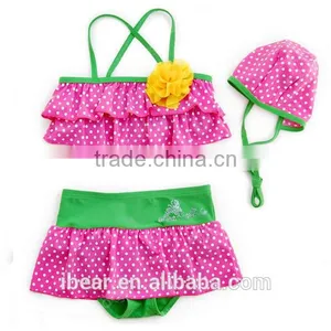 Neoprene Swimwear/kids Girls Swimwear/extreme Micro Mini Bikini Girl Swimwear thumbnail-1