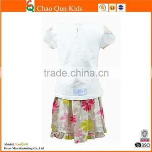 New Design Inverted Girl Flower Kids Dress thumbnail-2