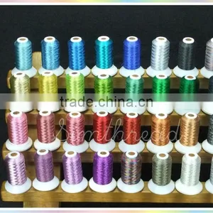 Metallic Yarn Machine Embroidery Thread High Luster, Strong Strength thumbnail-1