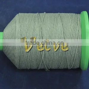 Waxed Thread Leather Wrap Bracelet thumbnail-1