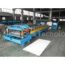 Roofing Panel / Glazed Tile Roll Forming Machine With 12 Roll Station thumbnail-1