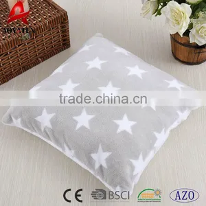 Double Side Custom Print Microfiber Flannel Fleece Luxury Extra Large Cushions thumbnail-2