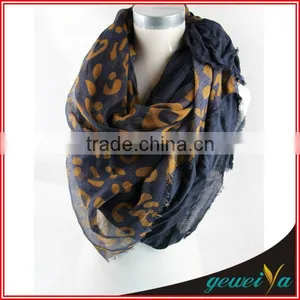 Custom Polyester Voile Printed Infinity Scarf thumbnail-1