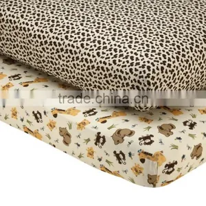100% Cotton Printed Bedding/fitted Crib Sheet/bed Sheet thumbnail-2