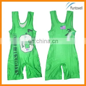 Custom Design Mens Reversible Wrestling Costume/ Women's Wrestling Singlet/ Sublimated Wholesale Wrestling Singlet thumbnail-1