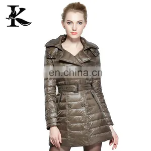Fashion Winter Clothing Windproof Warm Down Feather Jacket For Women thumbnail-1